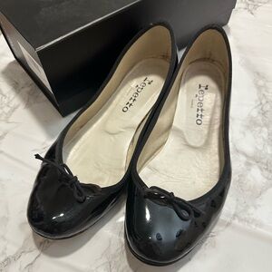 Repetto Ballerina Patent Leather Black Size 38
